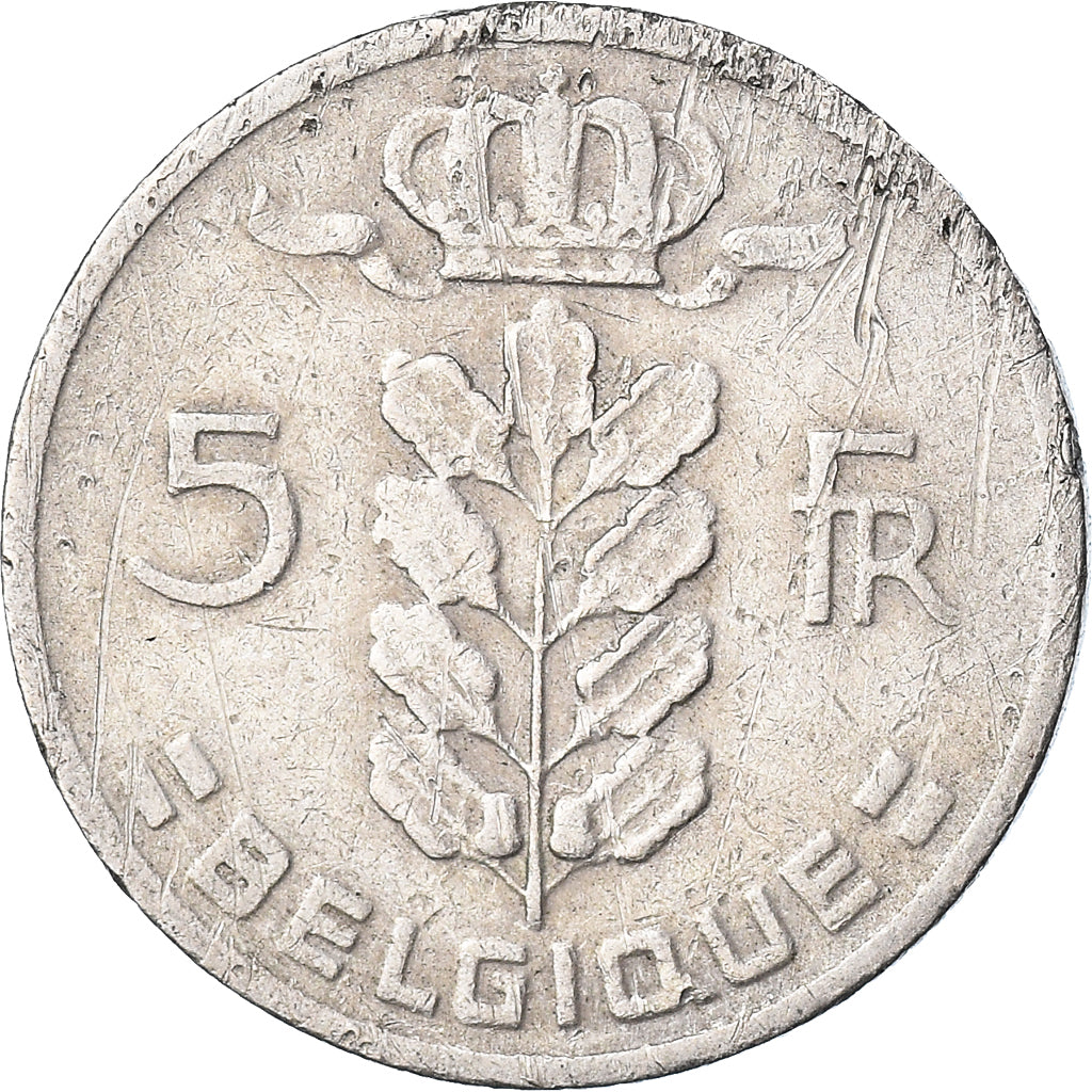 Coin, Belgium, 5 Francs, 5 Frank, 1968, VF(20-25), Copper-nickel, KM:134.1