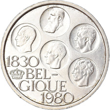 Coin, Belgium, 500 Francs, 500 Frank, 1980, Brussels, EF(40-45), Silver Clad