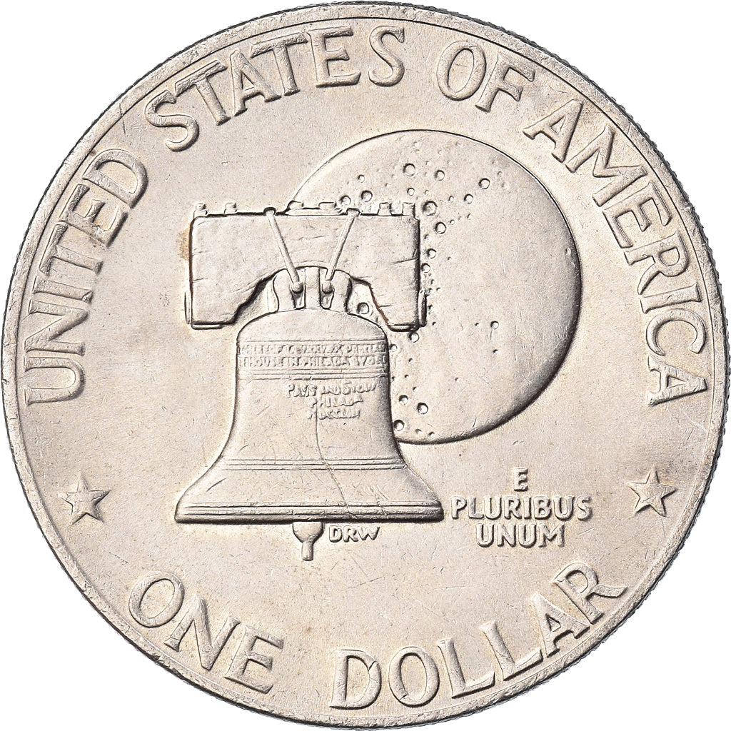 Coin, United States, Eisenhower Dollar, Dollar, 1976, U.S. Mint, Philadelphia