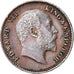 Coin, INDIA-BRITISH, Edward VII, 1/12 Anna, 1 Pie, 1905, EF(40-45), Copper