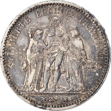 Monnaie, France, Hercule, 5 Francs, 1873, Paris, TTB, Argent, Gadoury:745a