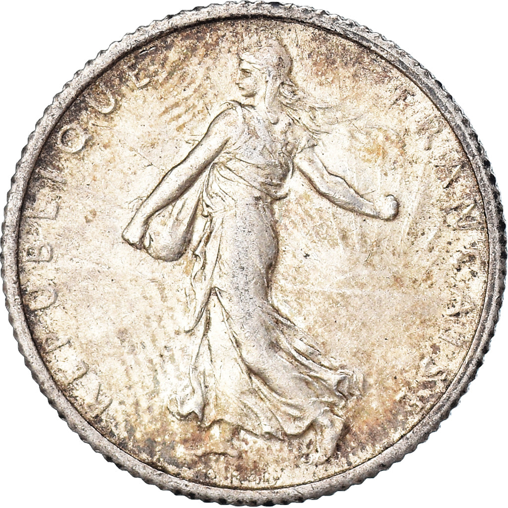 Monnaie, France, Semeuse, Franc, 1915, Paris, 1 Franc, TTB, Argent, Gadoury:467
