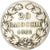 Moneda, Estados italianos, PAPAL STATES, Pius IX, 20 Baiocchi, 1862, Rome, BC+