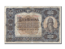 Hungary, 1000 Korona, 1920, KM #66a, 1920-01-01, EF(40-45), B09