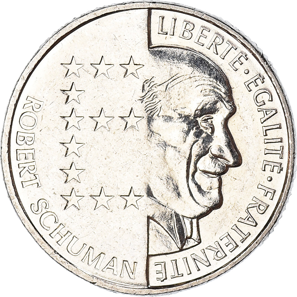 Coin, France, Schumann, 10 Francs, 1986, AU(50-53), Nickel, KM:958, Gadoury:825