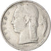 Moneta, Belgia, 5 Francs, 5 Frank, 1958, EF(40-45), Miedź-Nikiel, KM:135.1