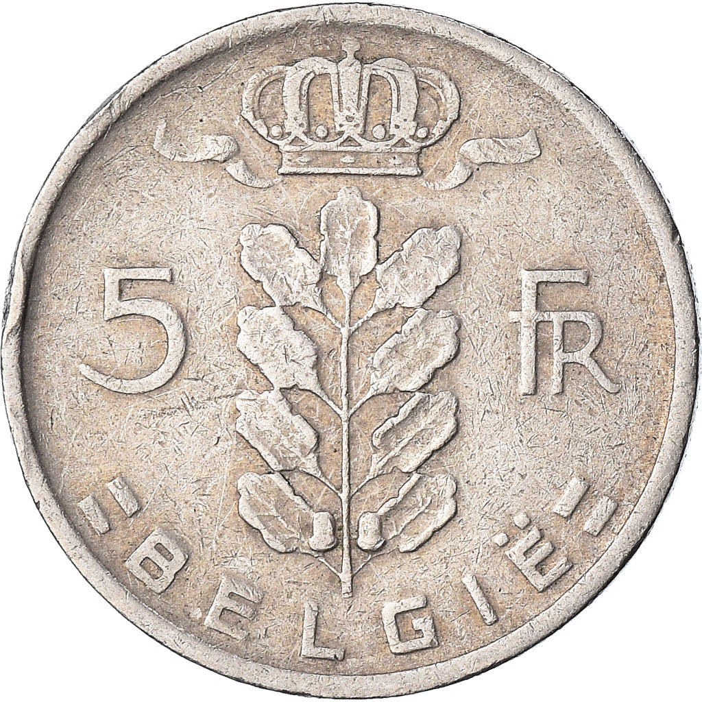 Monnaie, Belgique, 5 Francs, 5 Frank, 1958, TB, Cupro-nickel, KM:135.1