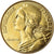 Moneda, Francia, Marianne, 20 Centimes, 1985, Paris, MBC+, Aluminio - bronce
