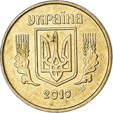 Coin, Ukraine, 10 Kopiyok, 2010, EF(40-45), Aluminum-Bronze, KM:1.1b