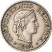 Münze, Schweiz, 10 Rappen, 1884, Bern, SS, Kupfer-Nickel, KM:27