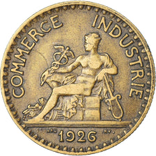 Coin, France, Chambre de commerce, 2 Francs, 1926, Paris, VF(30-35)