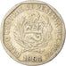 Moeda, Peru, Nuevo Sol, 1994, Lima, EF(40-45), Cobre-Níquel-Zinco, KM:308.1