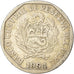 Moneda, Perú, Nuevo Sol, 1994, Lima, MBC, Cobre - níquel - cinc, KM:308.1