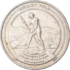 Coin, Madagascar, 10 Ariary, 1983, VF(30-35), Copper-nickel, KM:13b