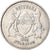 Monnaie, Botswana, 50 Thebe, 1998, British Royal Mint, TB, Nickel plaqué acier