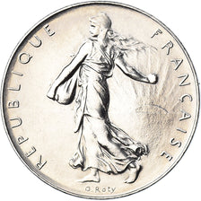 Moeda, França, Semeuse, Franc, 1980, Paris, MS(63), Níquel, KM:925.1