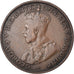 Coin, Australia, George V, Penny, 1916, VF(30-35), Bronze, KM:23