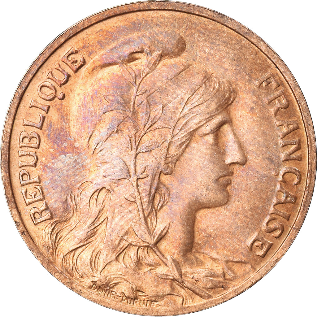 Coin, France, Dupuis, 10 Centimes, 1914, Paris, MS(60-62), Bronze, KM:843