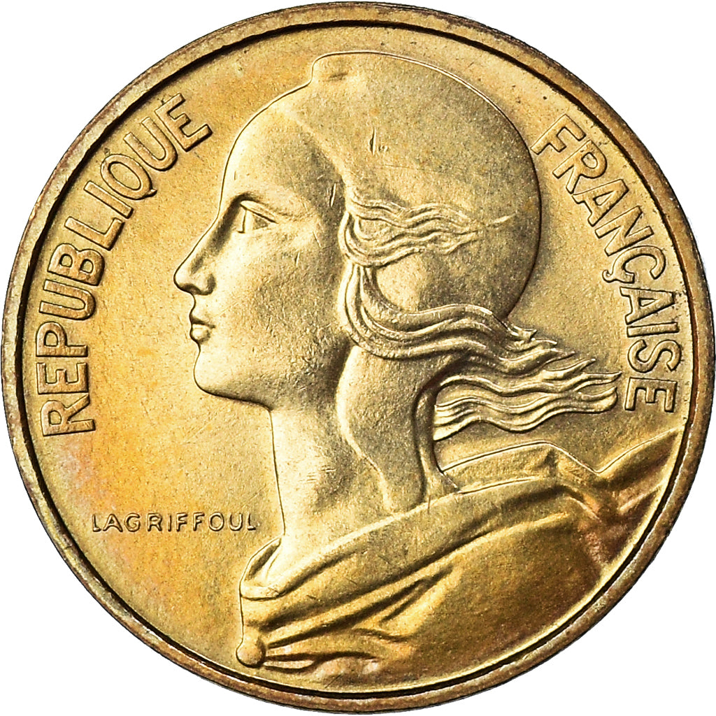 Monnaie, France, Marianne, 10 Centimes, 1965, Paris, SUP, Bronze-Aluminium