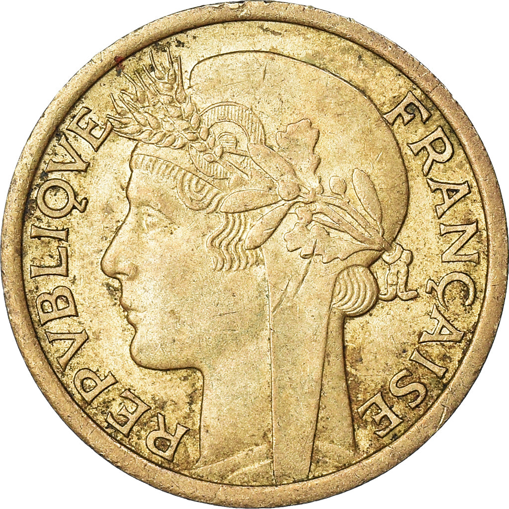 Monnaie, Afrique-Occidentale française, Franc, 1944, TB, Bronze-Aluminium