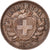 Moneta, Szwajcaria, 2 Rappen, 1912, Bern, AU(50-53), Brązowy, KM:4.2