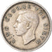 Moneta, Nowa Zelandia, George VI, 6 Pence, 1951, EF(40-45), Miedź-Nikiel, KM:16