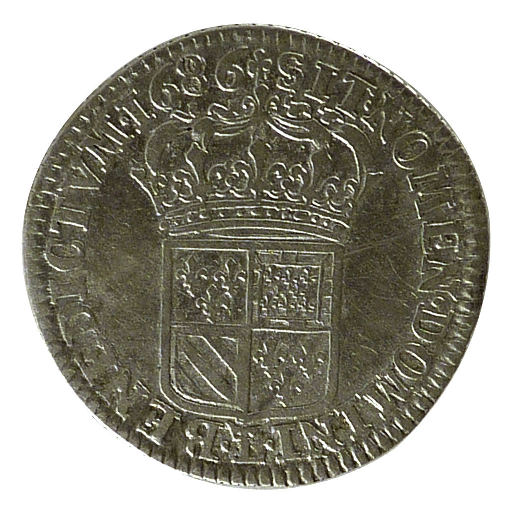 FRANCE, 1/16 Écu de Flandre, 1/16 ECU, 1686, Lille, KM #258.1, VF(20-25), ...