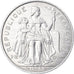 Coin, French Polynesia, 5 Francs, 1997, Paris, MS(63), Aluminum, KM:12