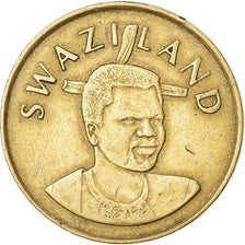 Coin, Swaziland, King Msawati III, 5 Cents, 1998, British Royal Mint, EF(40-45)