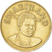 Münze, Swaziland, King Msawati III, 5 Emalangeni, 1999, SS, Messing, KM:47