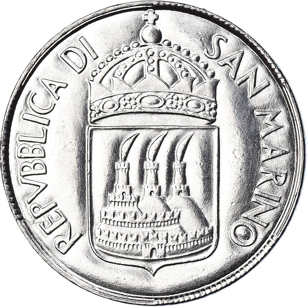 Moneta, San Marino, 100 Lire, 1973, FDC, MS(65-70), Stal, KM:28