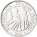 Coin, San Marino, 50 Lire, 1974, Rome, FDC, MS(65-70), Steel, KM:35