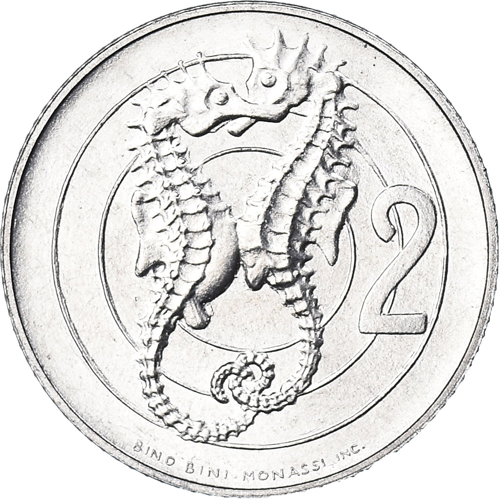 Moneda, San Marino, 2 Lire, 1975, FDC, FDC, Aluminio, KM:41