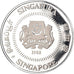Coin, Singapore, 50 Cents, 1988, Singapore Mint, BE, MS(65-70), Silver, KM:53.1a
