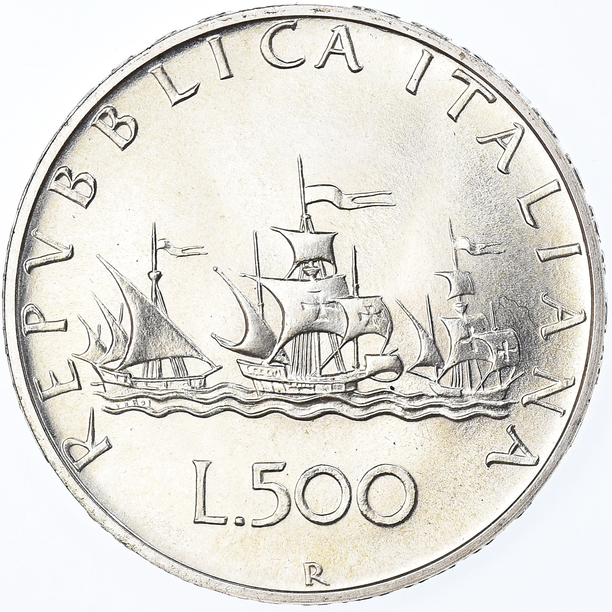 Coin, Italy, 500 Lire, 1985, BU, MS(65-70), Silver, KM:98