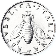 Coin, Italy, 2 Lire, 1985, Rome, BU, MS(65-70), Aluminum, KM:94