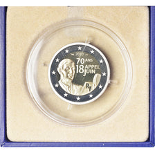 Francja, 2 Euro, 2010, Paris, BE, MS(65-70), Bimetaliczny, Gadoury:12, KM:1676