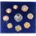 France, Monnaie de Paris, Proof Set Euro, 2009, Paris, FDC.BE, MS(65-70)