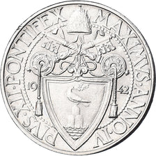 Coin, VATICAN CITY, Pius XII, 20 Centesimi, 1942, Roma, MS(63), Stainless Steel