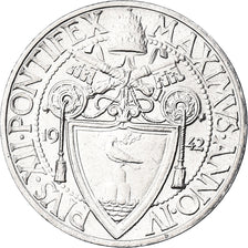 Coin, VATICAN CITY, Pius XII, 20 Centesimi, 1942, Roma, MS(63), Stainless Steel