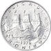 Coin, San Marino, 10 Lire, 1976, Rome, FDC, MS(65-70), Aluminum, KM:54