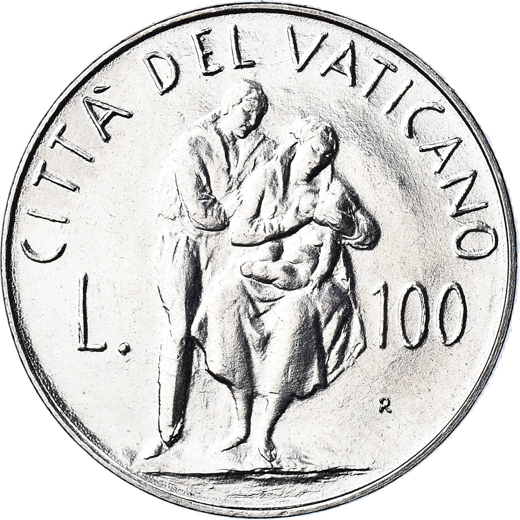 Moneta, CITTÀ DEL VATICANO, John Paul II, 100 Lire, 1982, FDC, FDC, Acciaio