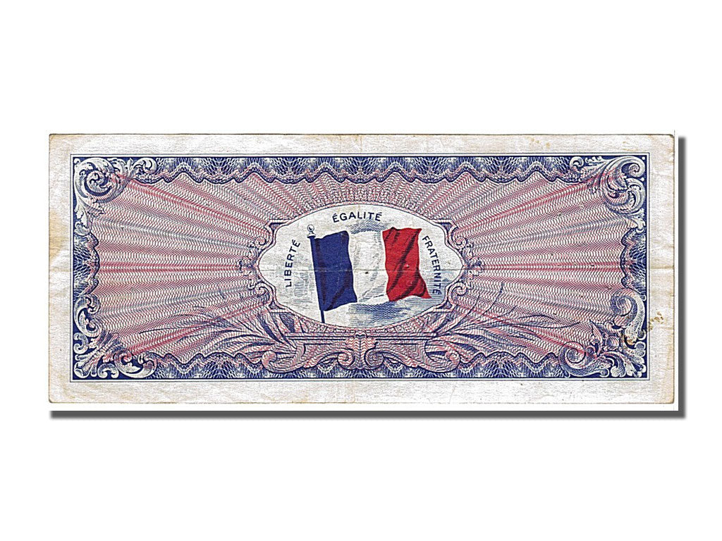 Francia, 100 Francs, 1944 Flag/France, 1944, KM:105a, 1944-06-01, BB+, Fayett...