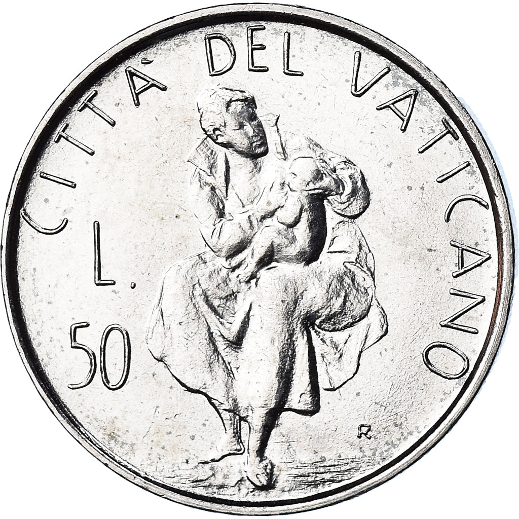 Moneta, CITTÀ DEL VATICANO, John Paul II, 50 Lire, 1982, Roma, FDC, FDC