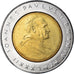 Coin, VATICAN CITY, John Paul II, 500 Lire, 1982, Roma, MS(63), Bi-Metallic
