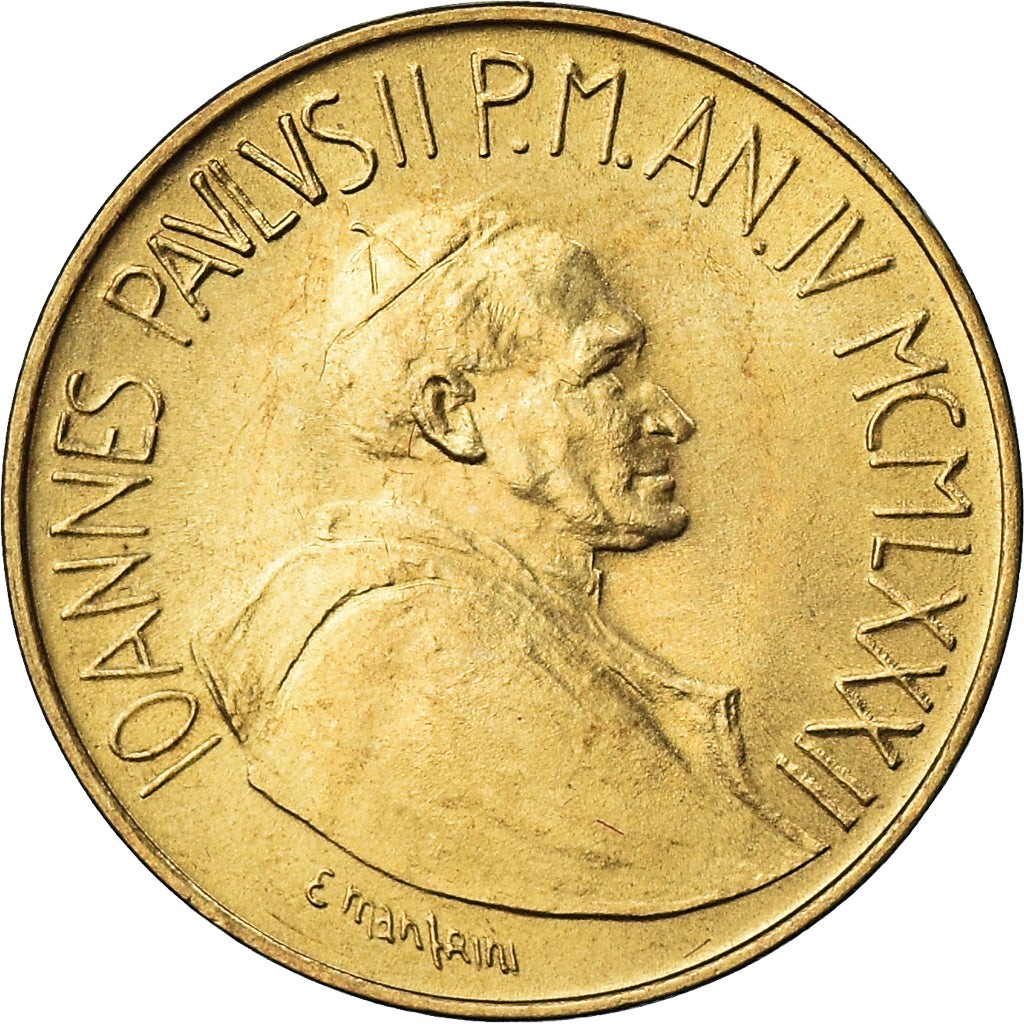 Moneta, CITTÀ DEL VATICANO, John Paul II, 20 Lire, 1982, Roma, FDC, FDC