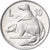 Moneda, San Marino, 10 Lire, 1975, Rome, MBC+, Aluminio, KM:43