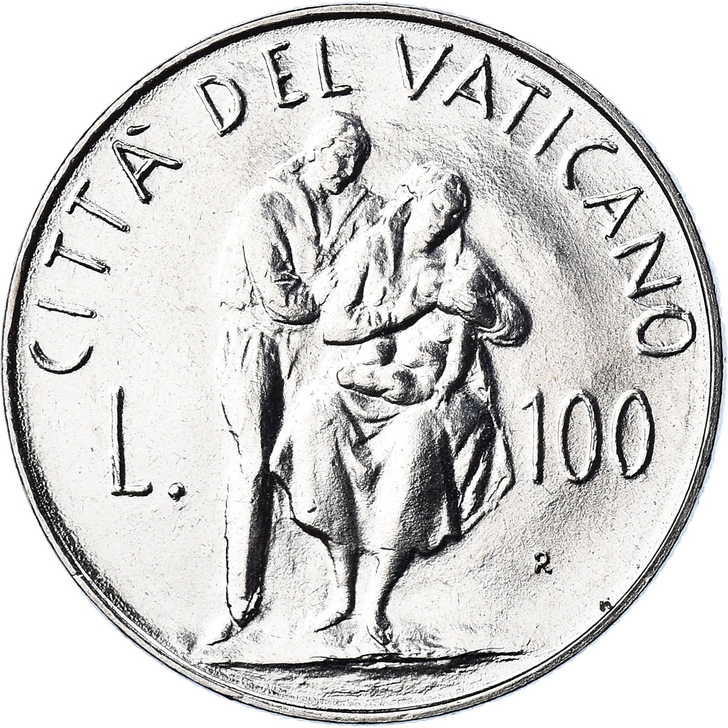 Moneta, CITTÀ DEL VATICANO, John Paul II, 100 Lire, 1982, FDC, FDC, Acciaio