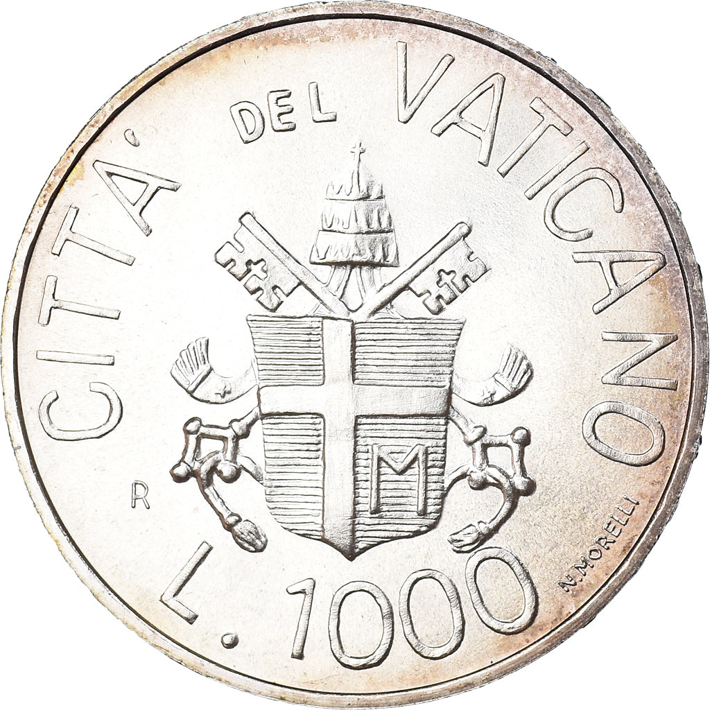 Münze, Vatikanstadt, John Paul II, 1000 Lire, 1983, Roma, FDC, STGL, Silber