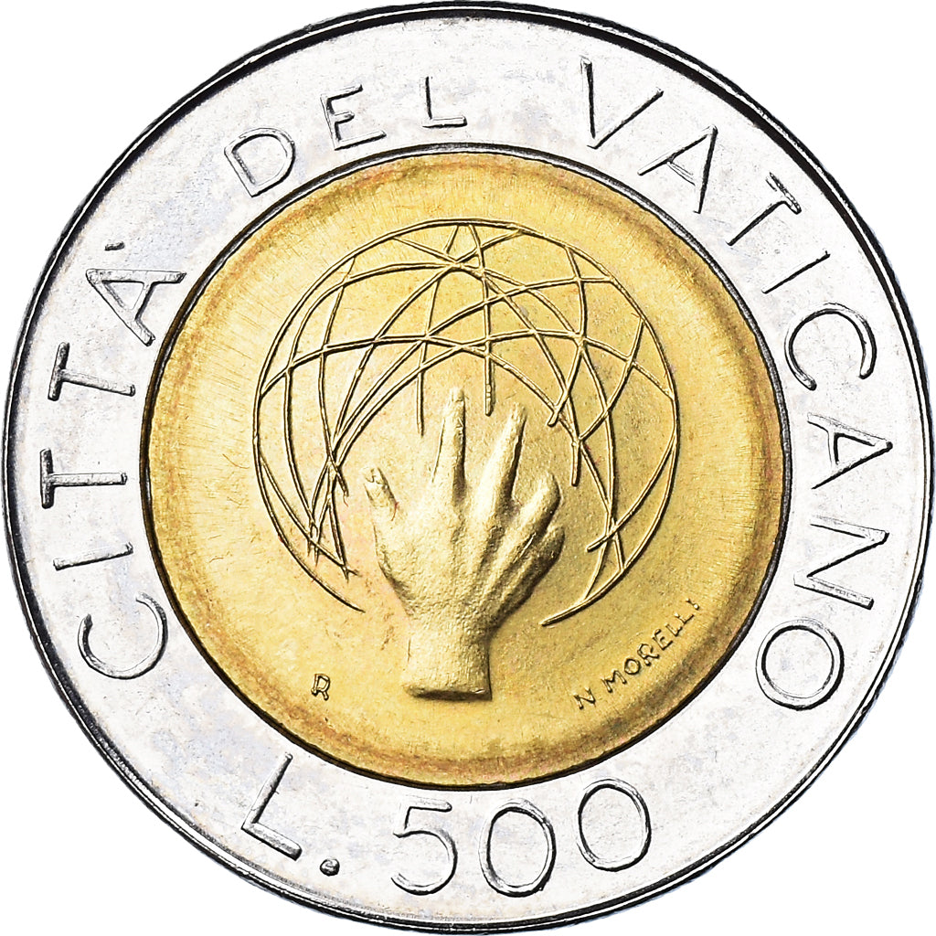 Coin, VATICAN CITY, John Paul II, 500 Lire, 1983, Roma, FDC, MS(65-70)